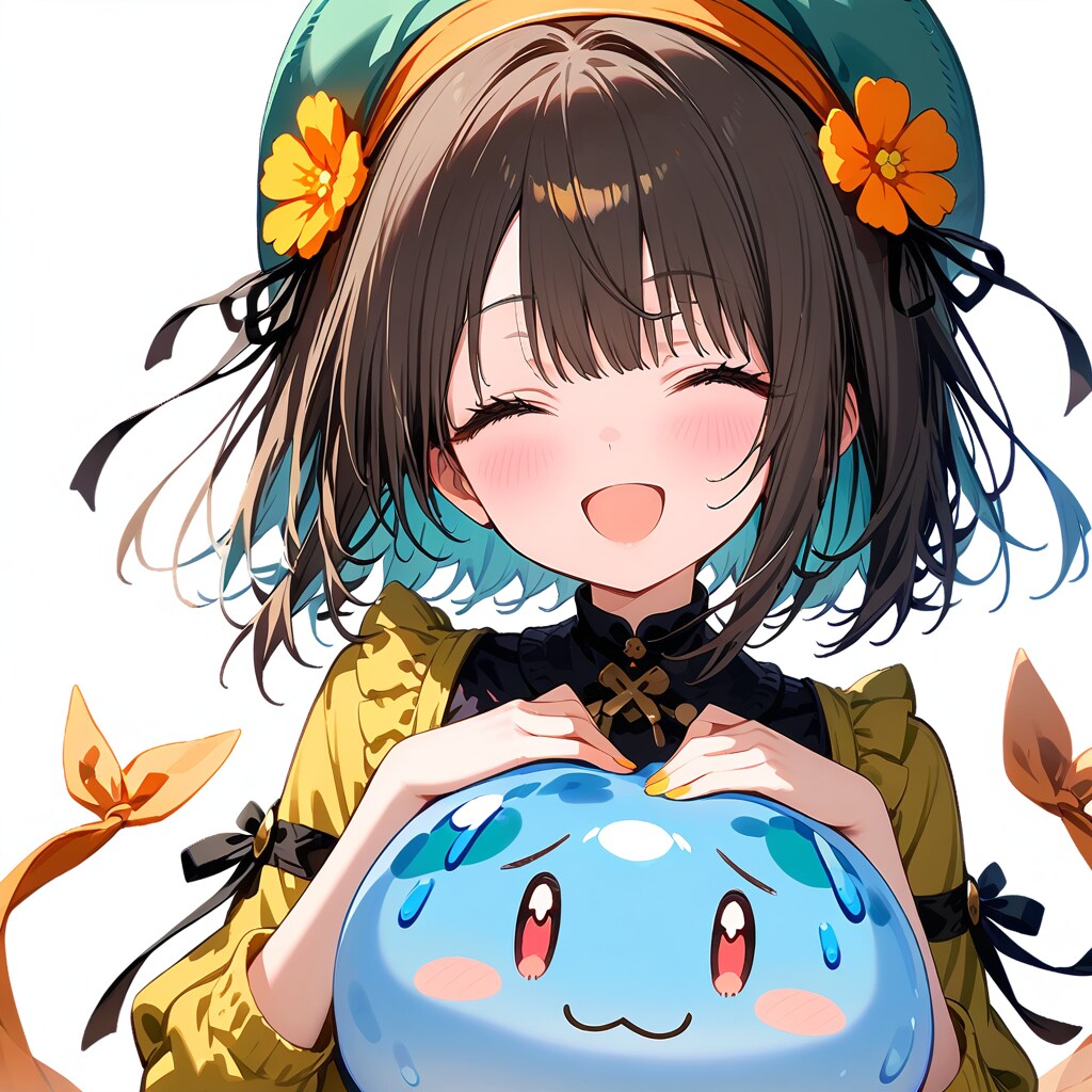 スライムと女の子