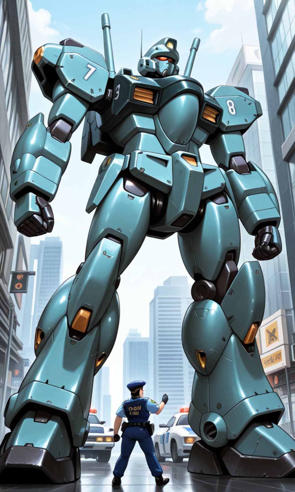 パトレイバー風