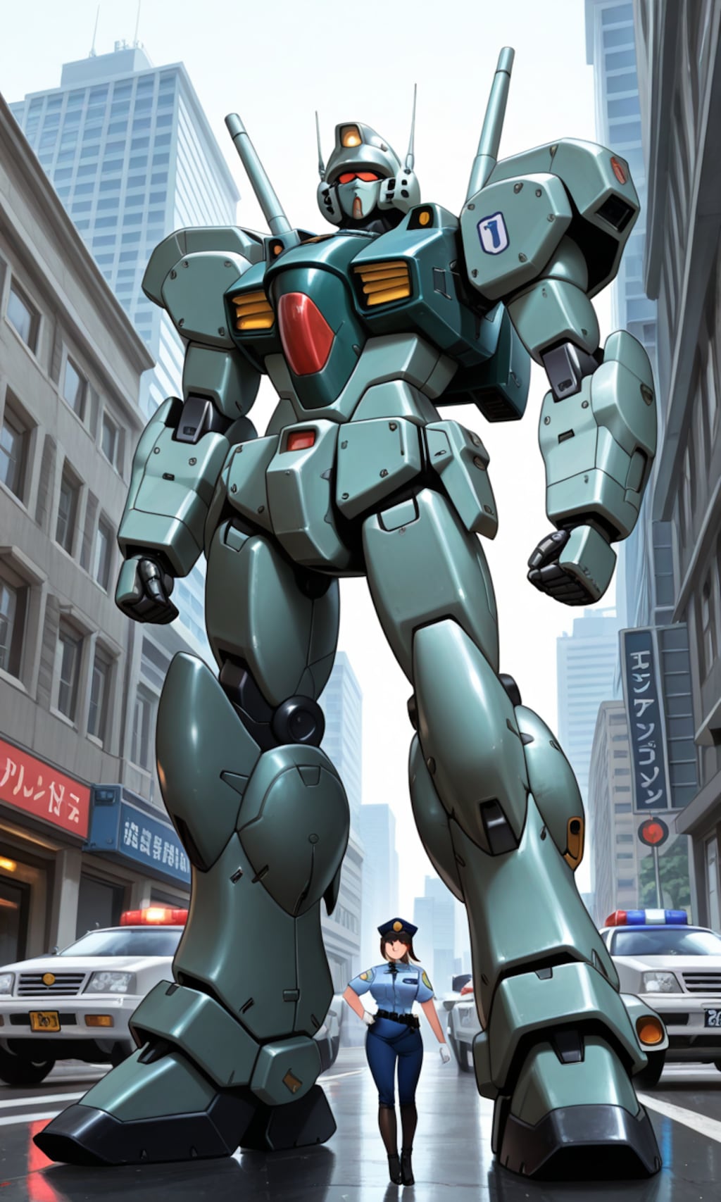 パトレイバー風