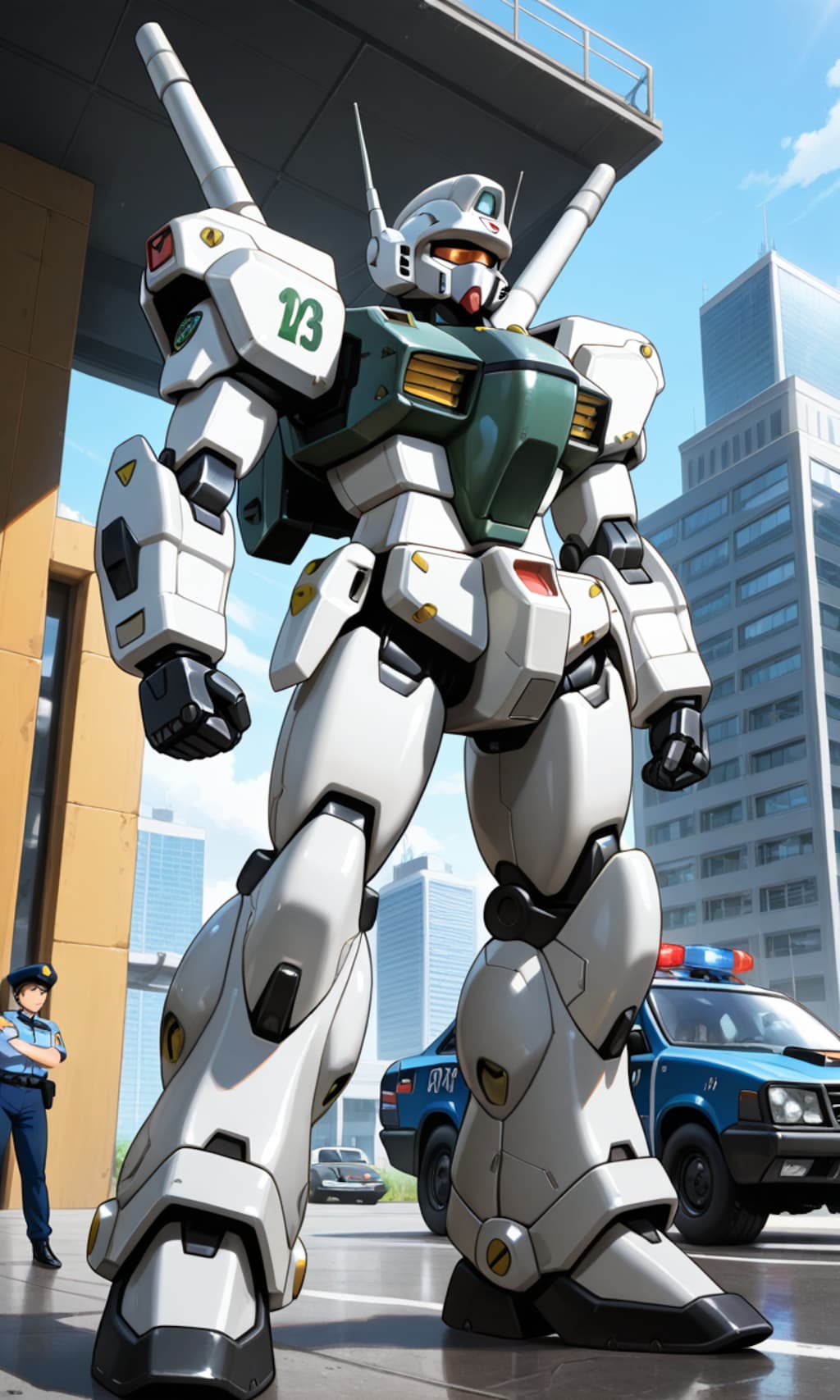 パトレイバー風