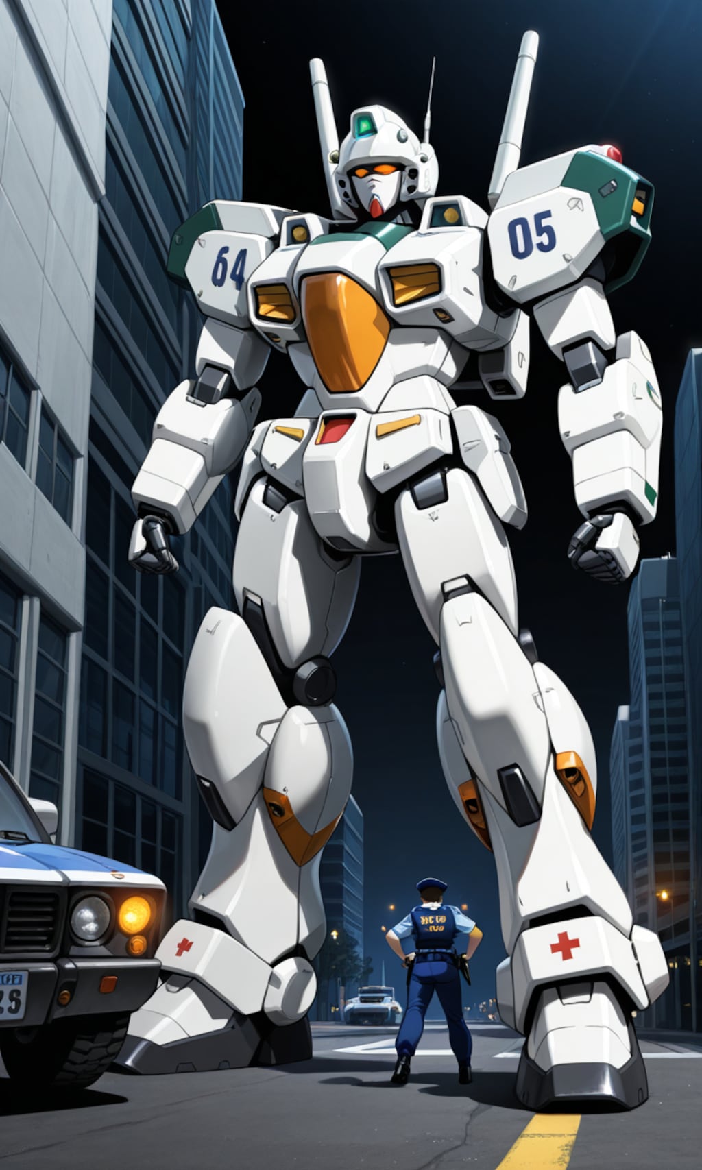 パトレイバー風