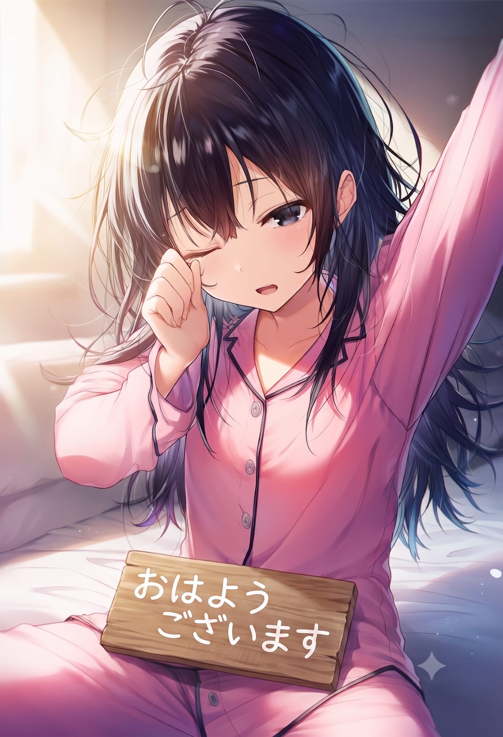 女子高生の朝