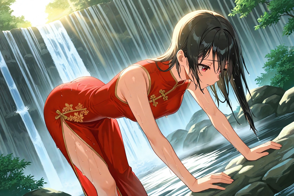 川遊びししょちゃん