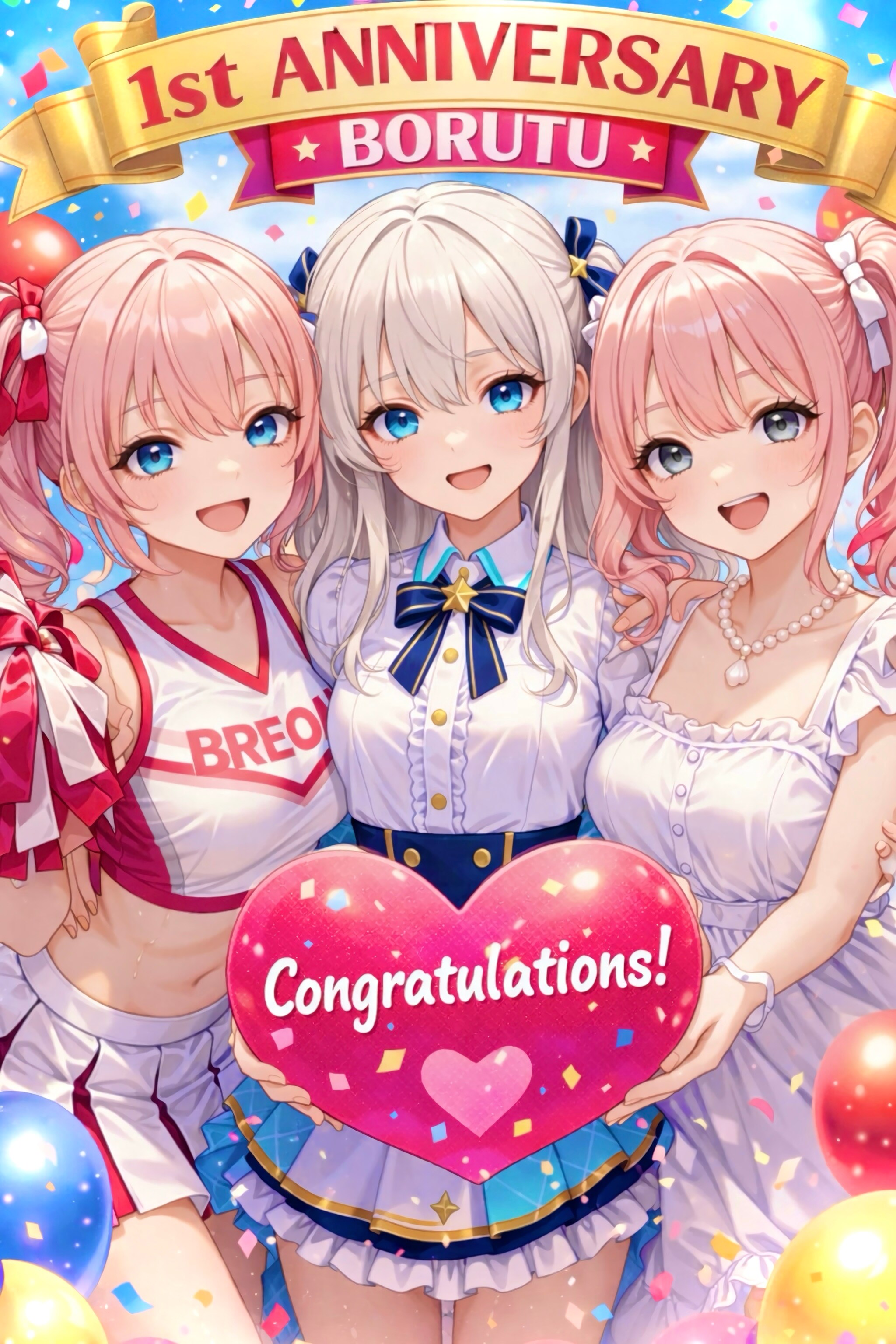ぼるつさん１周年おめでとうございます