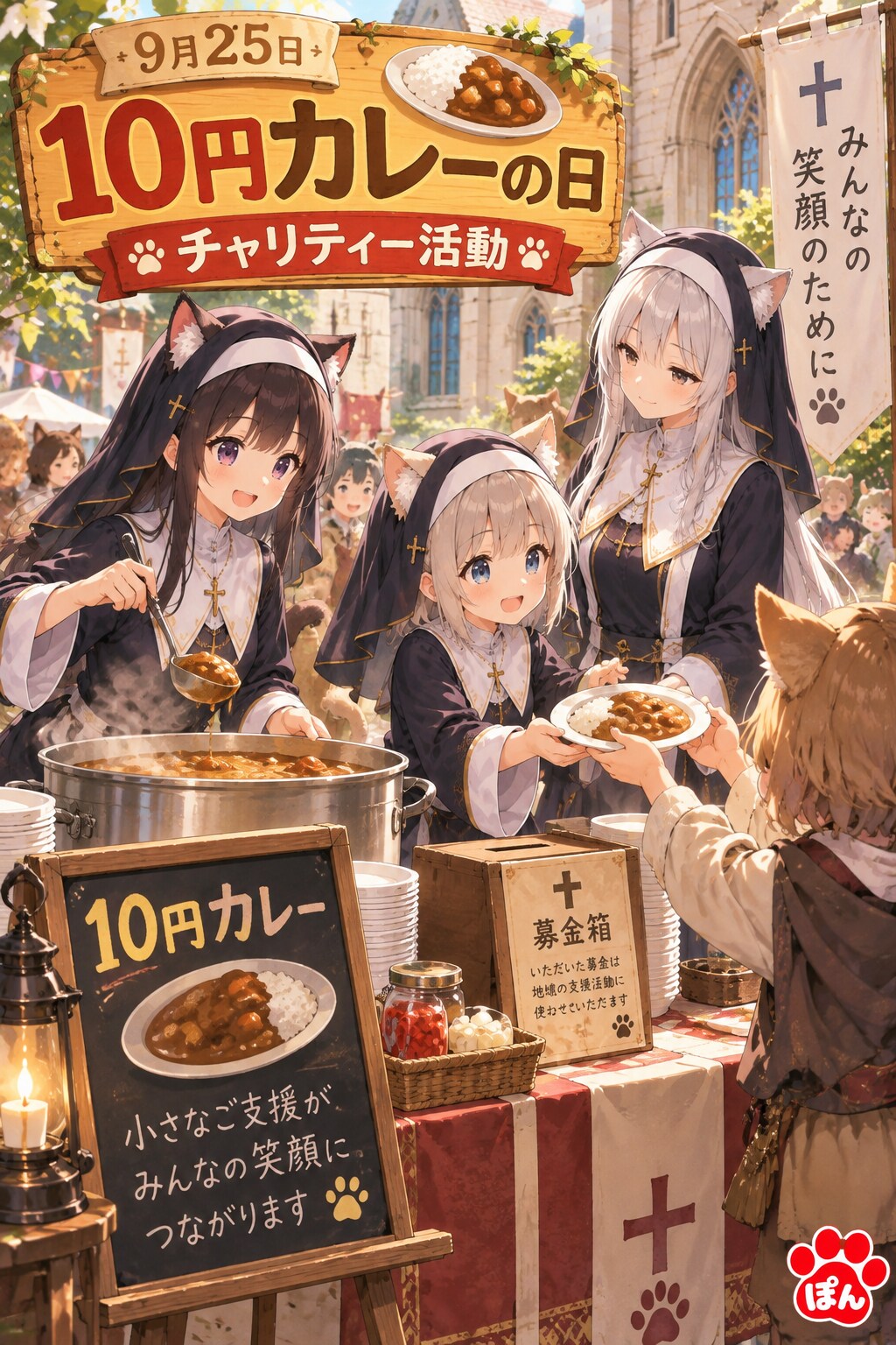9月25日、10円カレーの日