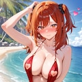 この水着…今日のために特別に選んできたんだよ/// 6枚目