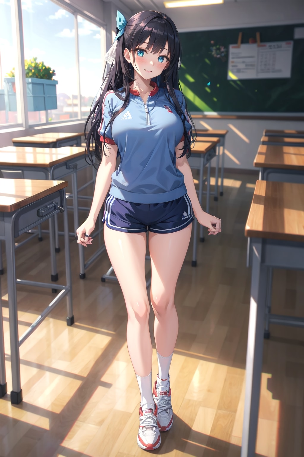 教室の香苗先生