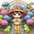 雨が好きなものたち 2枚目
