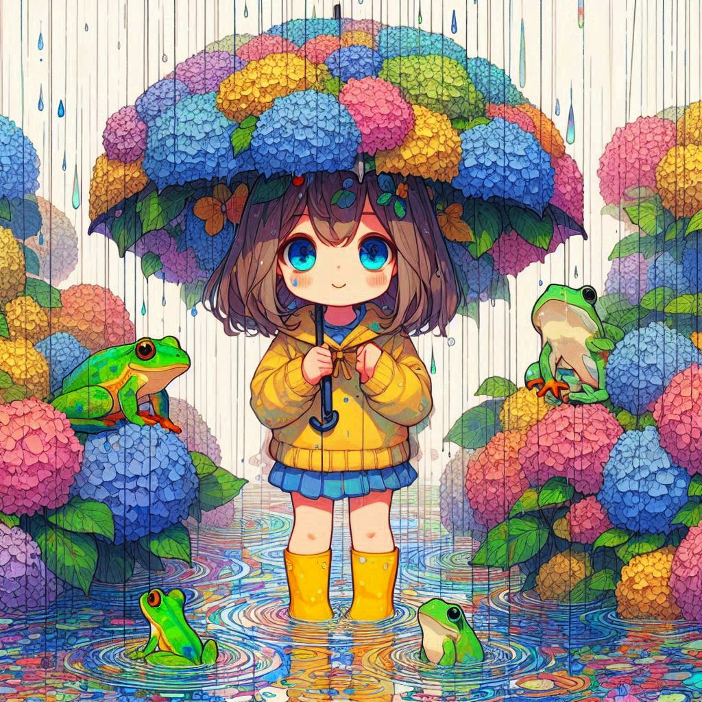 雨が好きなものたち