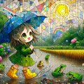 雨が好きなものたち 3枚目