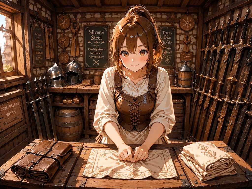 武器屋のお姉