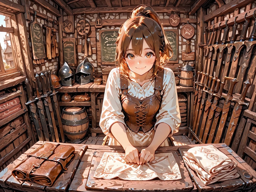 武器屋のお姉