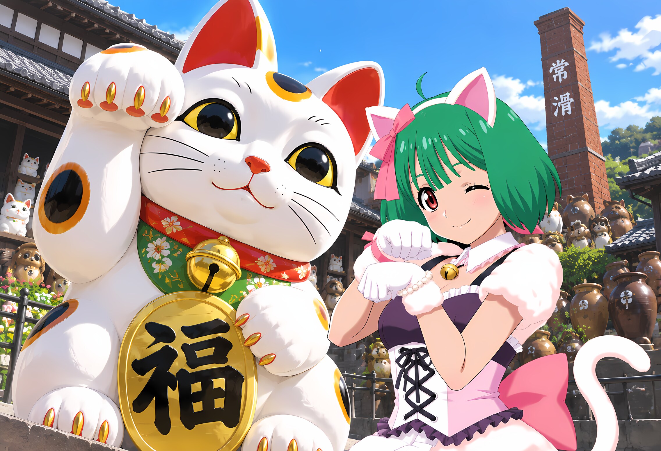 9月29日（招き猫の日） | の人気AIイラスト・グラビア