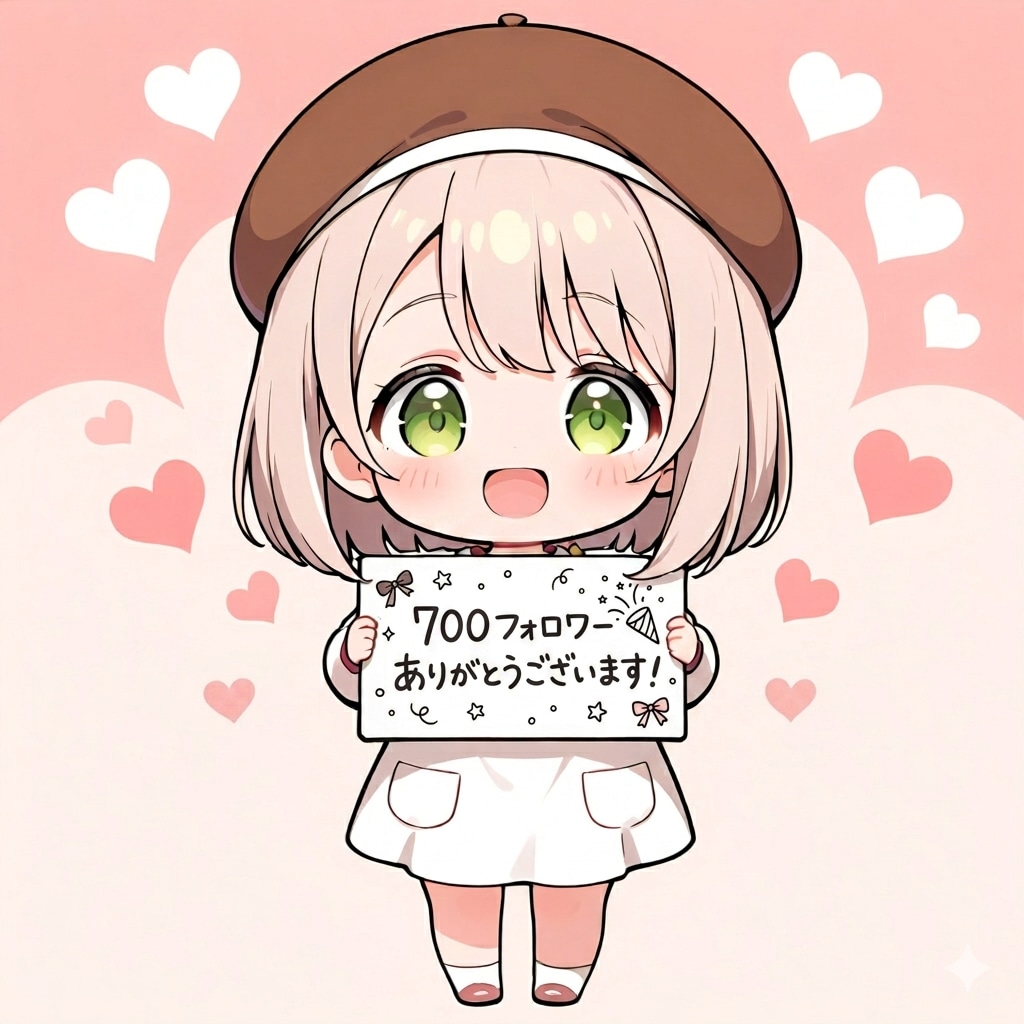 700フォロワー！応援ありがとうございます！ | の人気AIイラスト・グラビア