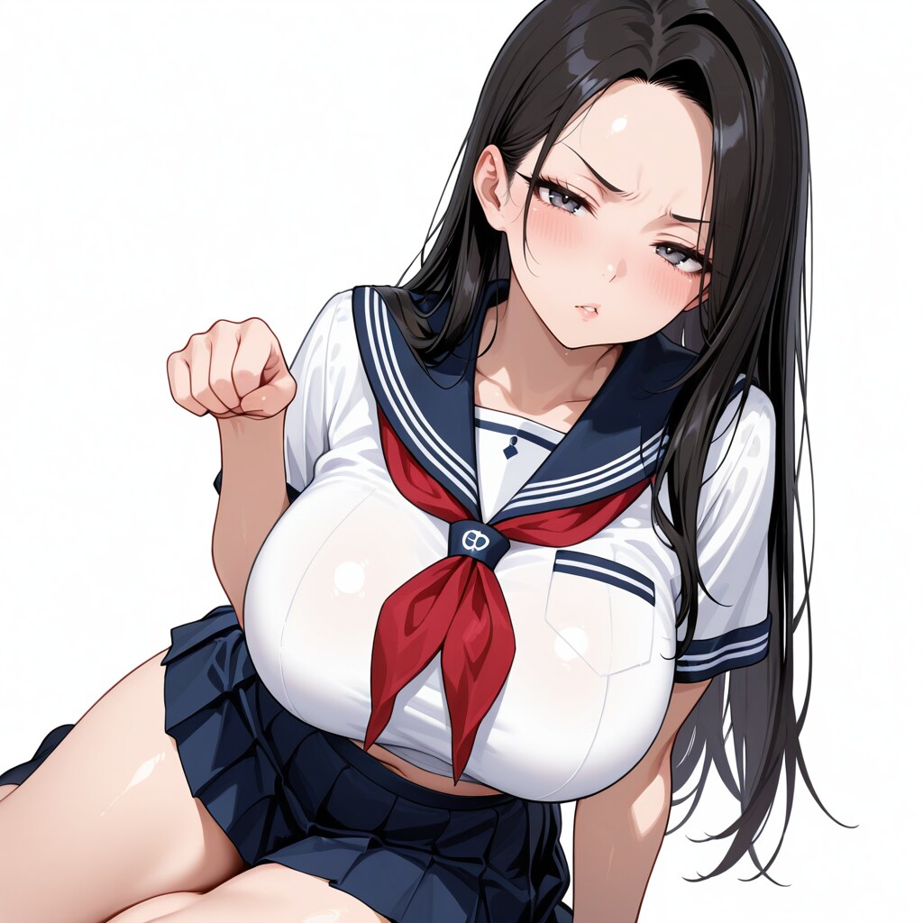 嫌がる子猫