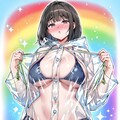 レインコートの下は水着 2枚目
