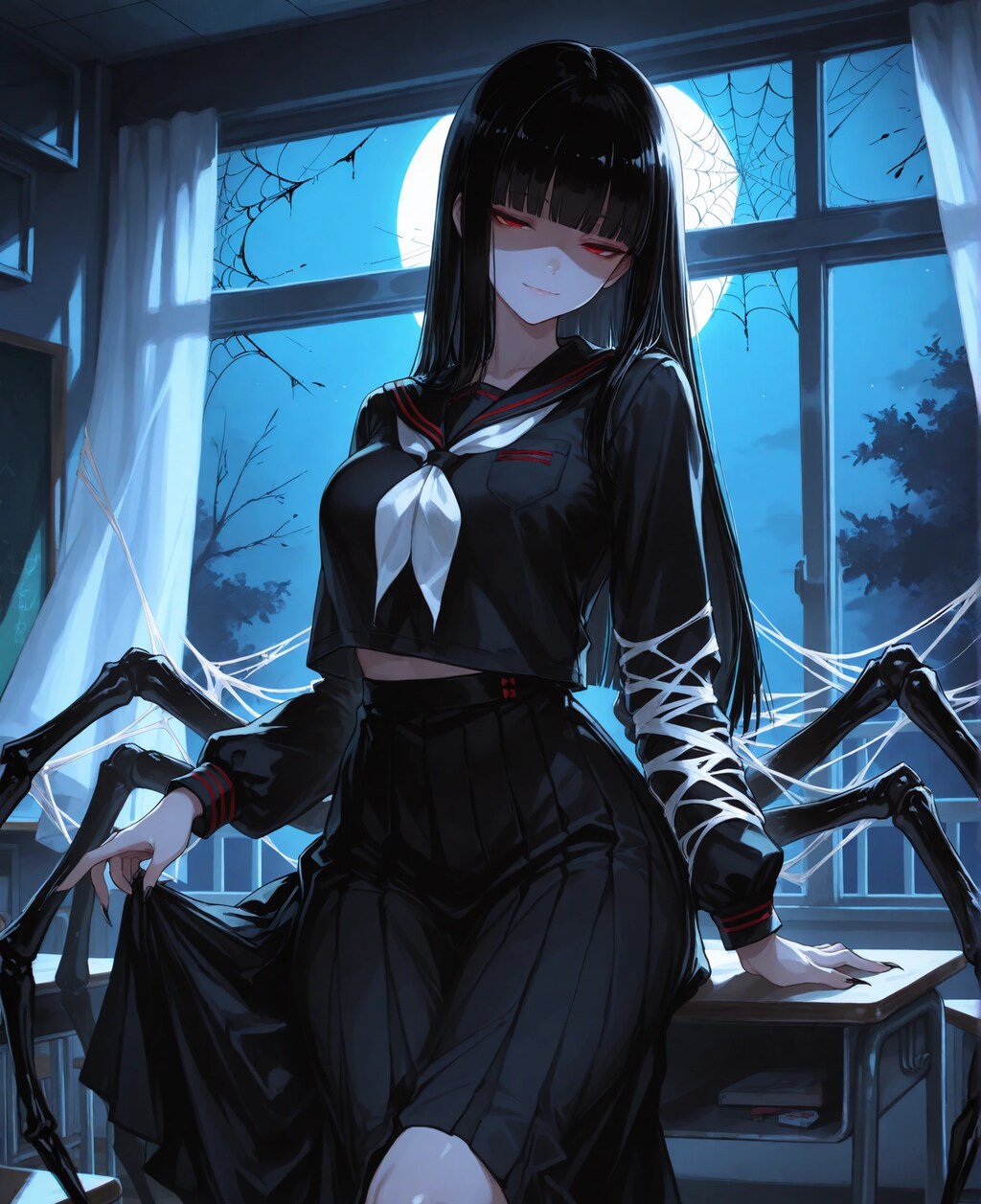 女郎蜘蛛　比良坂初音