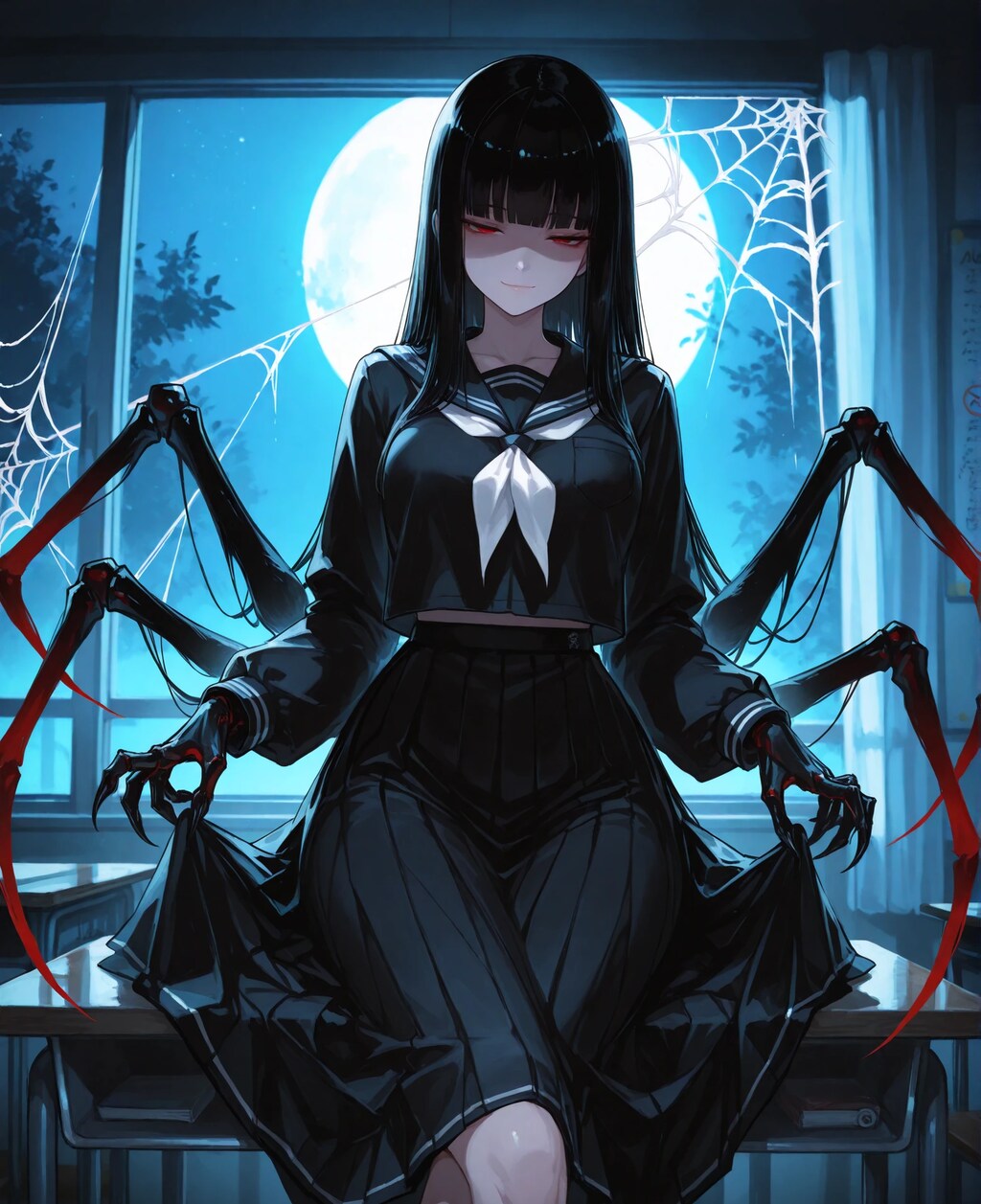 女郎蜘蛛　比良坂初音