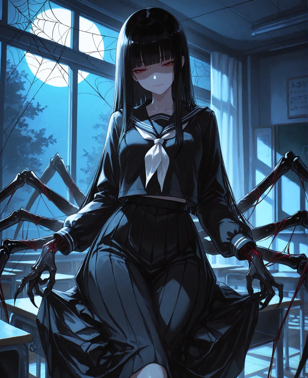 女郎蜘蛛　比良坂初音