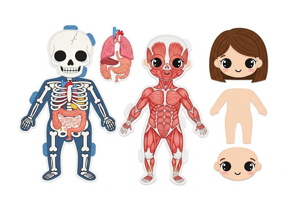 ガイコツ着せ替え