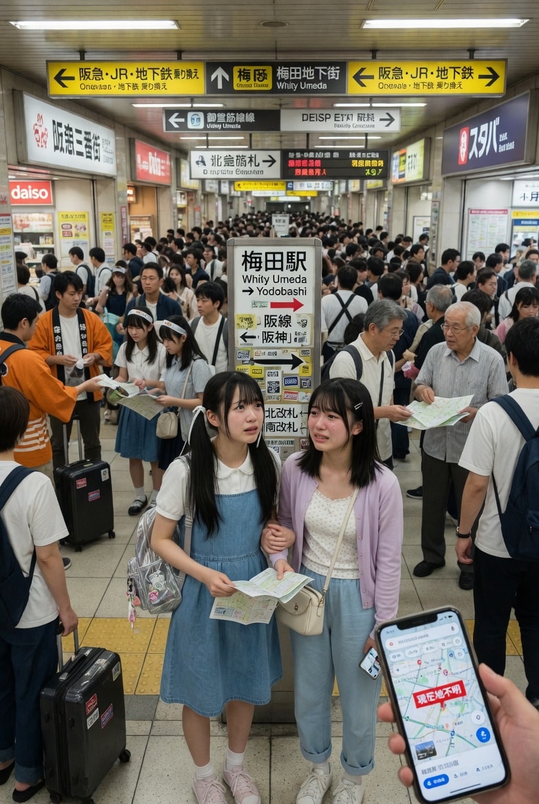梅田の地下ダンジョン…初心者には無理…