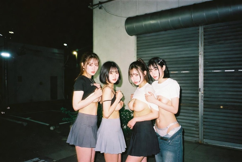街角露出ギャル③