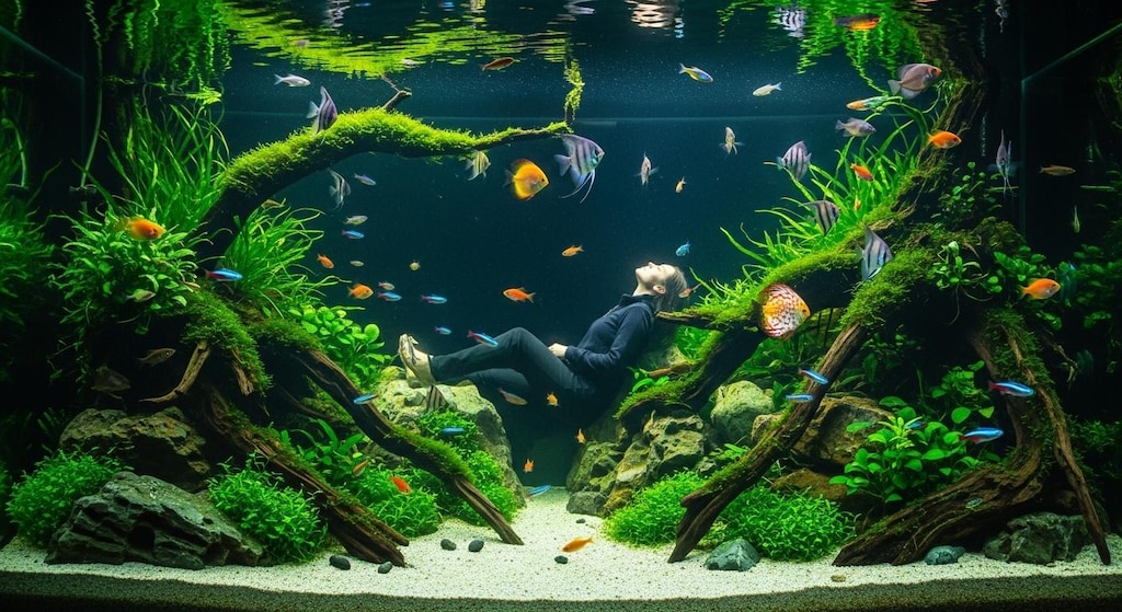 アクアリュウムの中へ