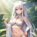 白髪娘（602） 3枚目