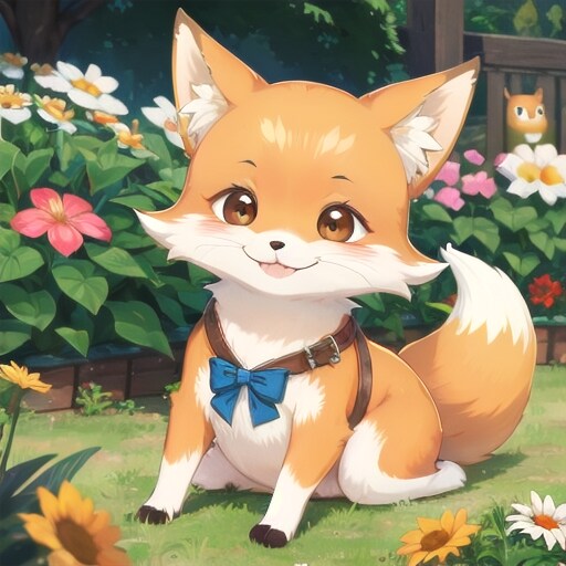 オシャレなキツネちゃん | の人気AIイラスト・グラビア