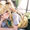 謎の風でToLOVEる金色のヤミさん 2枚目