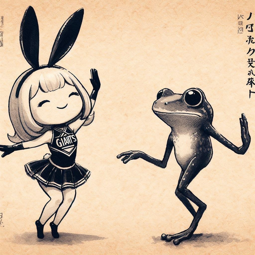 うさ耳鳥獣戯ガール。