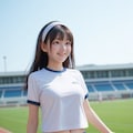 体育祭のブルマ女子 5枚目