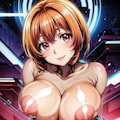 二次おっぱいポロリ191《赤髪激むちあみあみレオタード》 8枚目