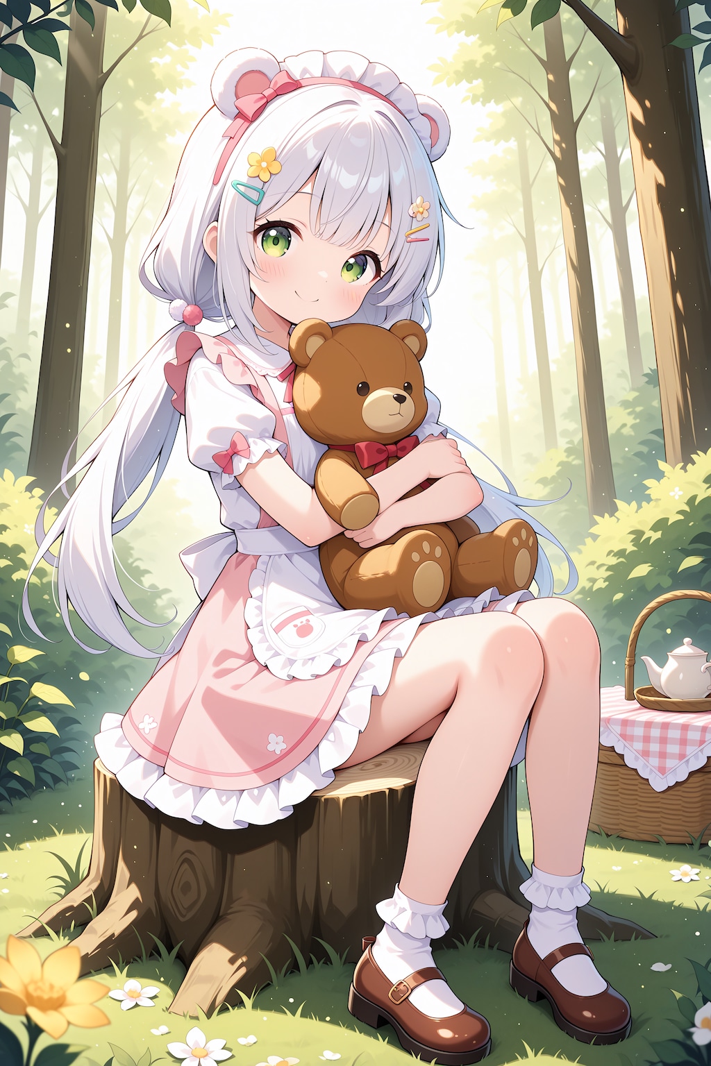 森のくまさんとピクニック