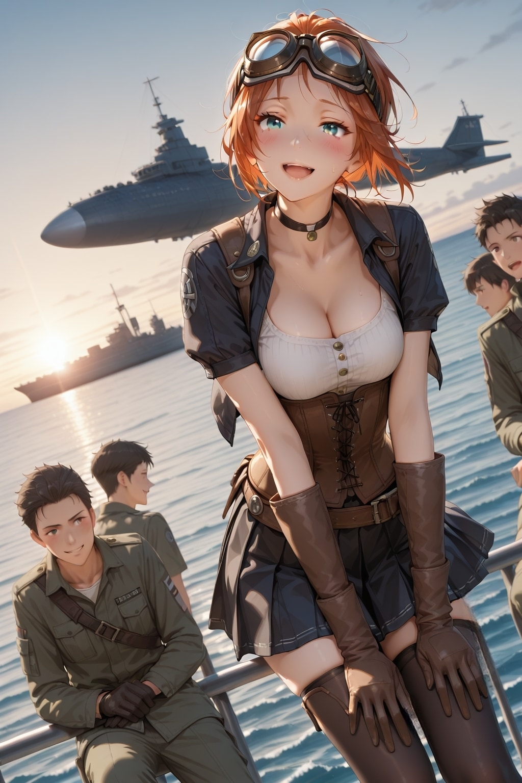 艦隊の到着 | の人気AIイラスト・グラビア