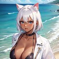 何度言われても俺は(海に)入らねえ分からな 2枚目