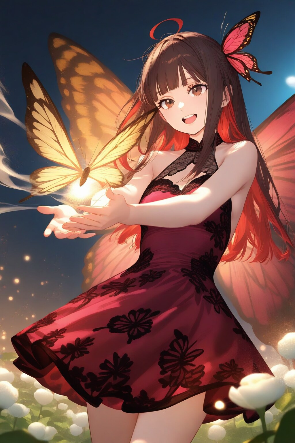 Dressing up butterflies