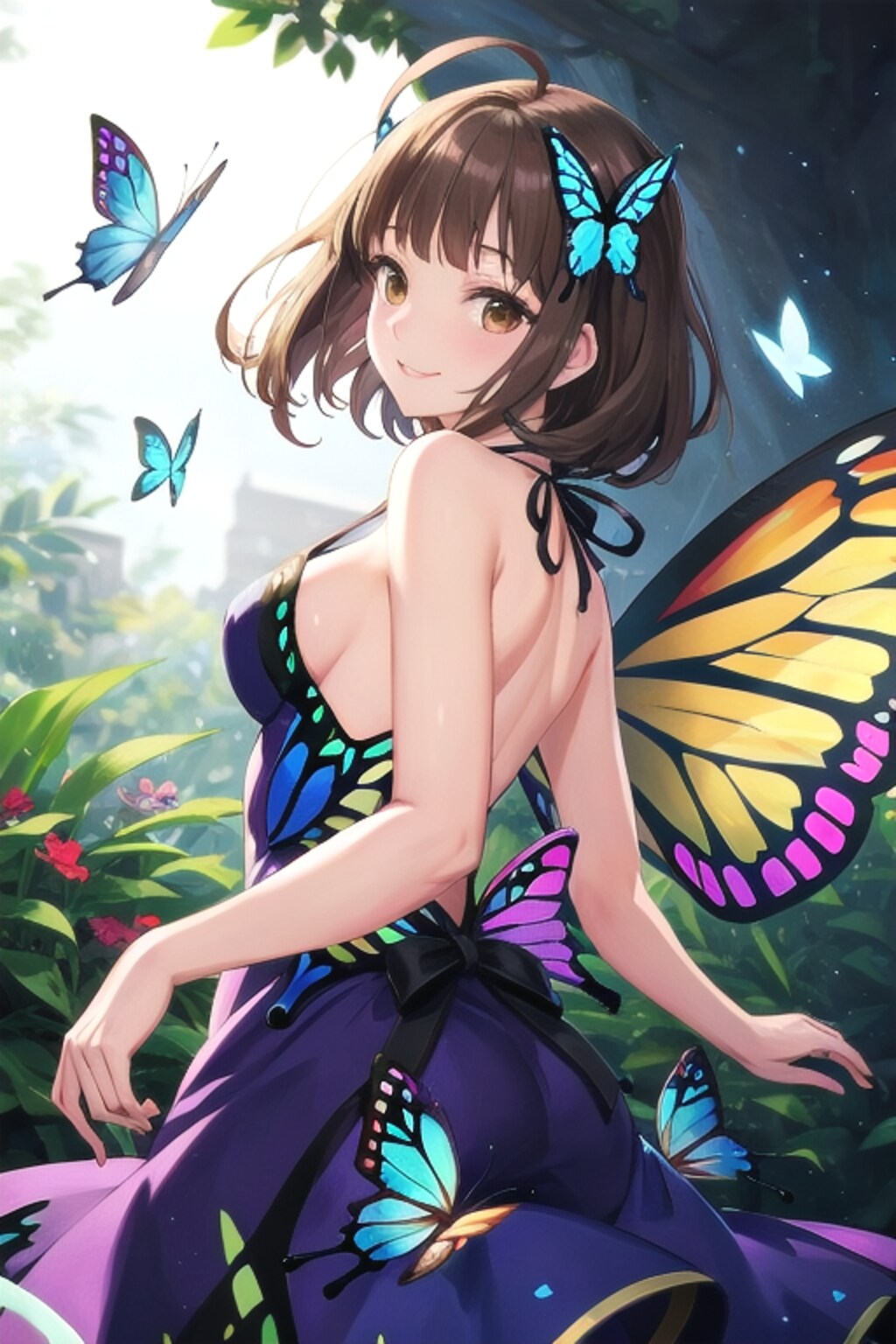 Dressing up butterflies