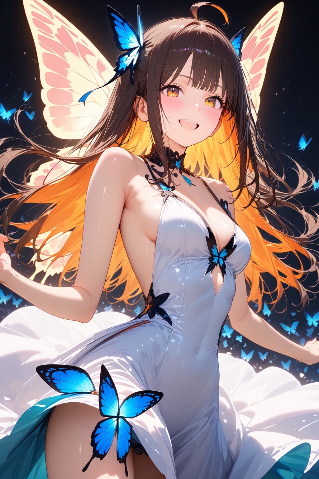 Dressing up butterflies