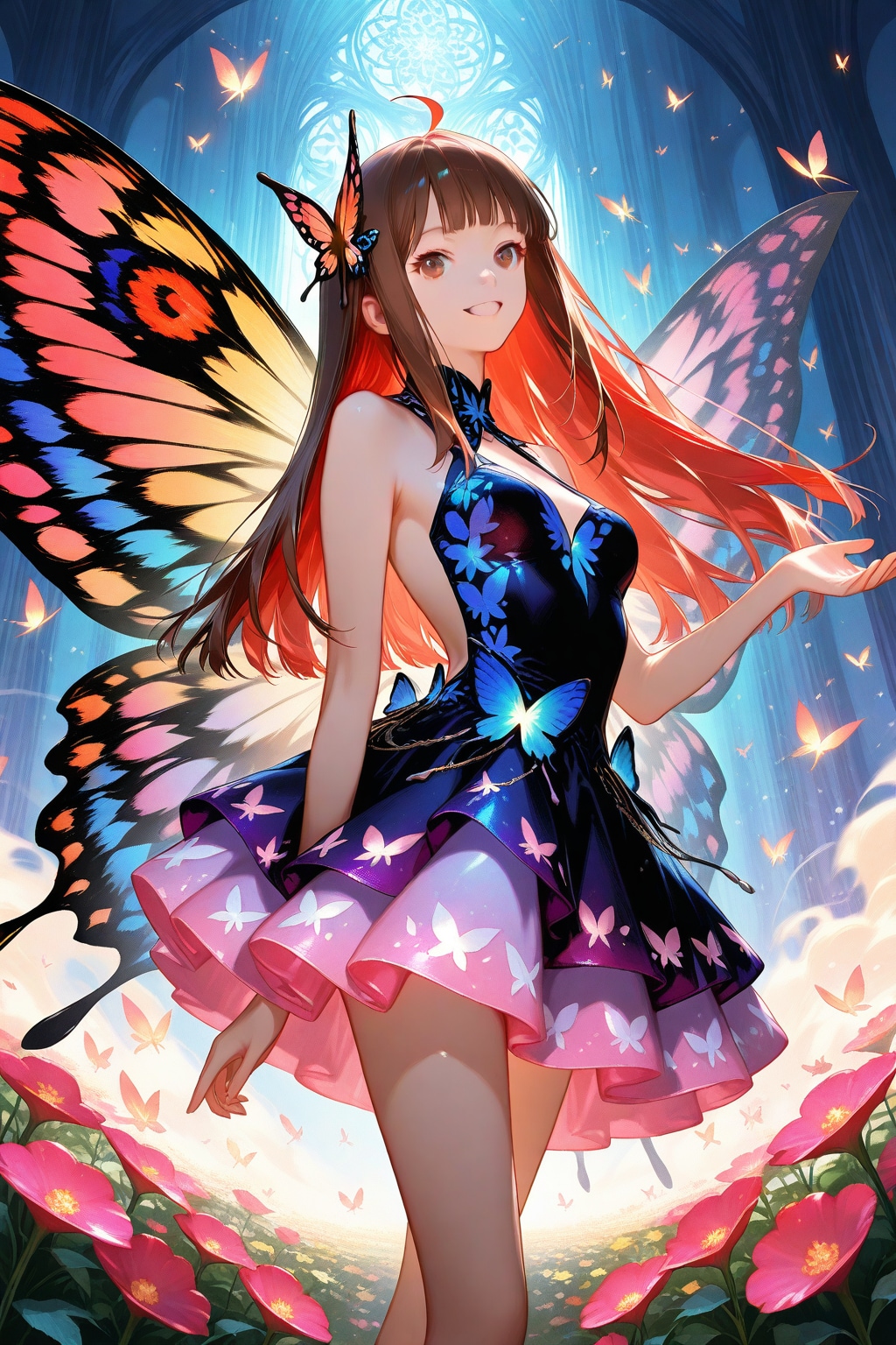 Dressing up butterflies