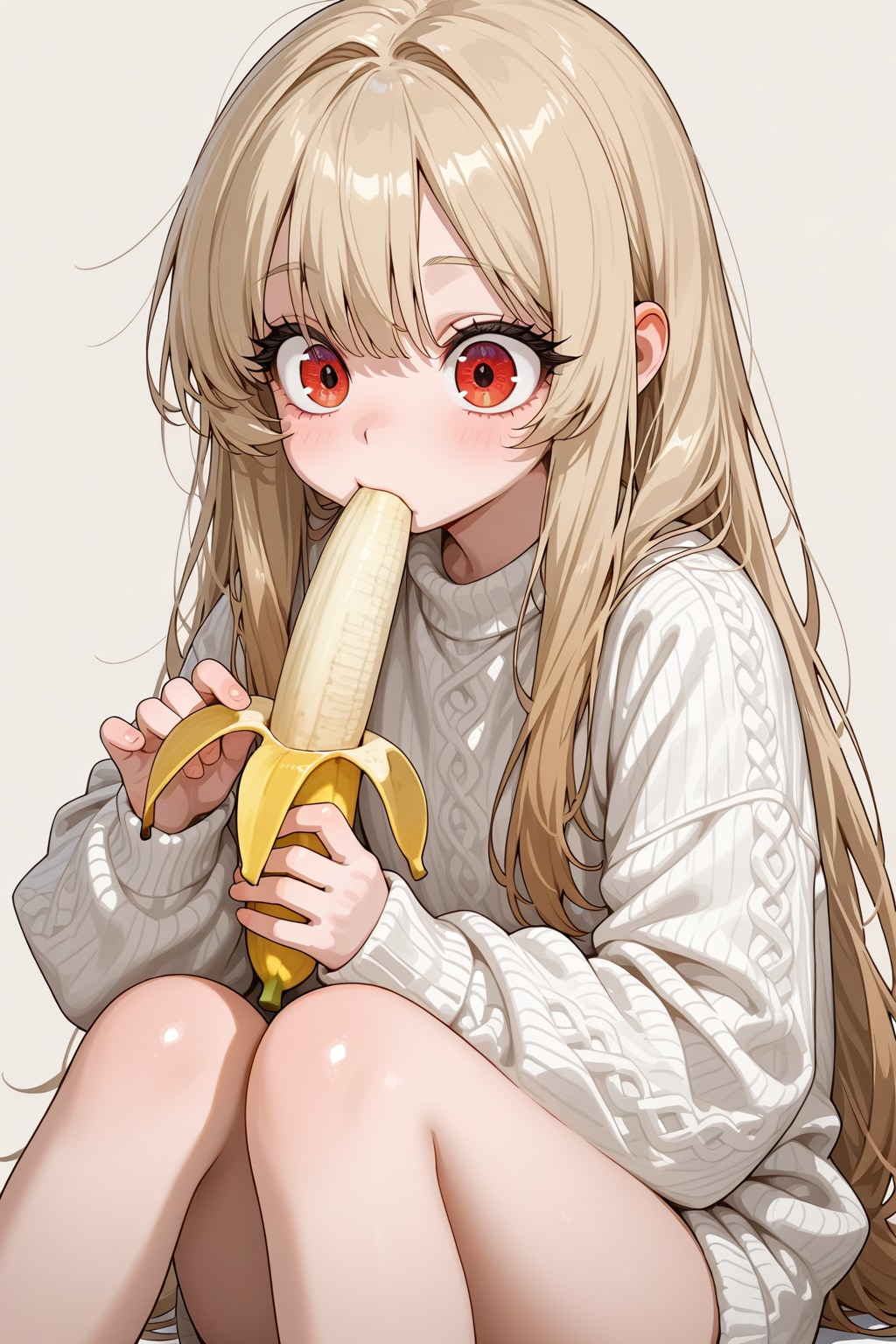おやつはバナナ