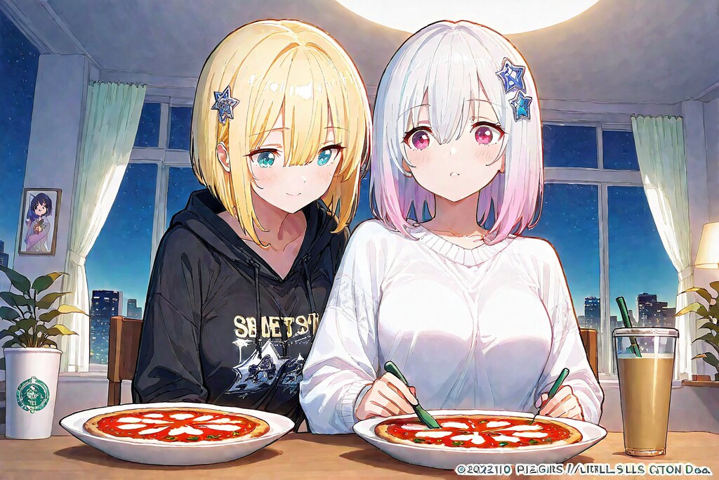 「ピザ…食べたくなっちゃった…(⁠^⁠^⁠)」　呪文はWord制限により使用不可