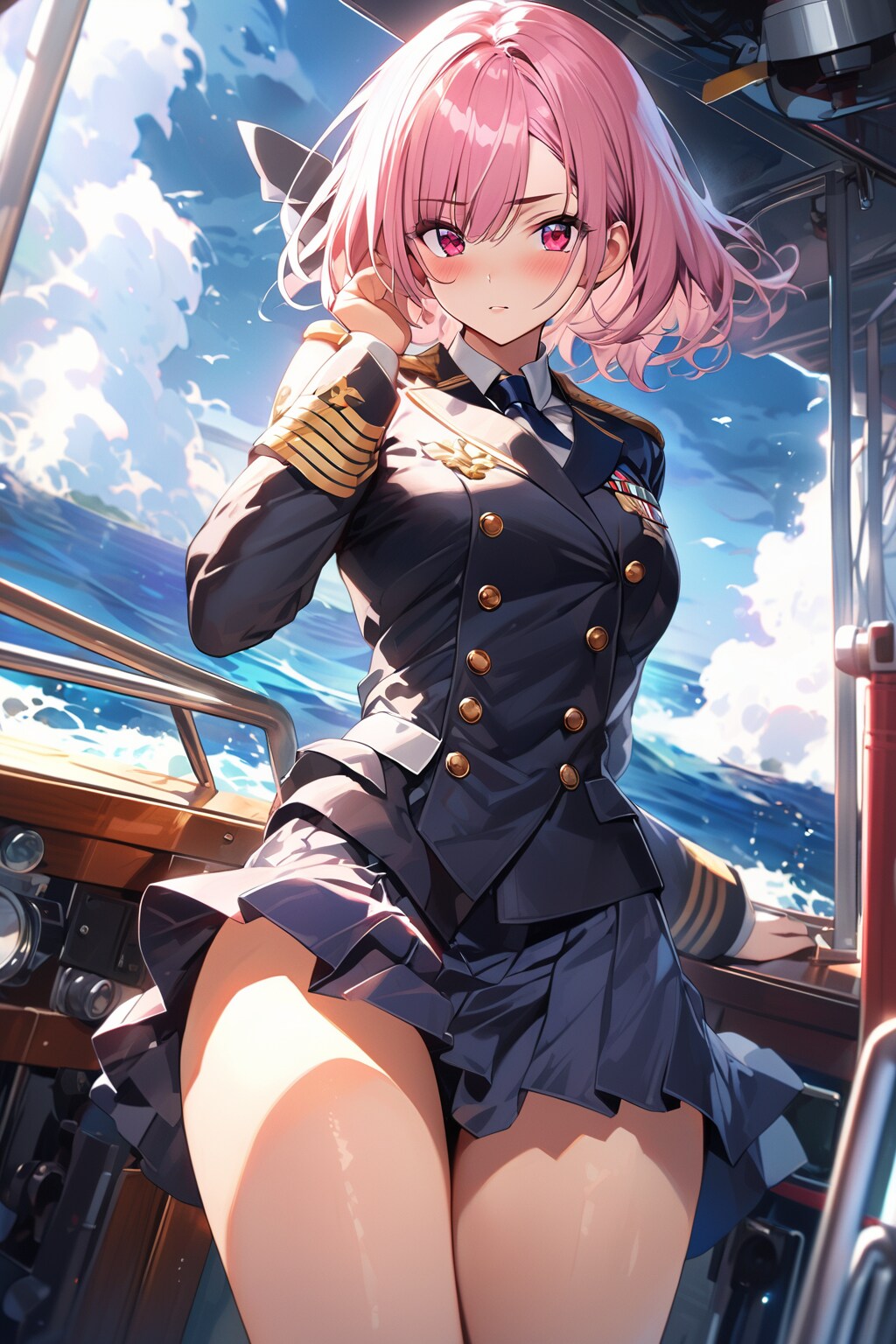 天気晴朗ナレドモ波高シ | の人気AIイラスト・グラビア