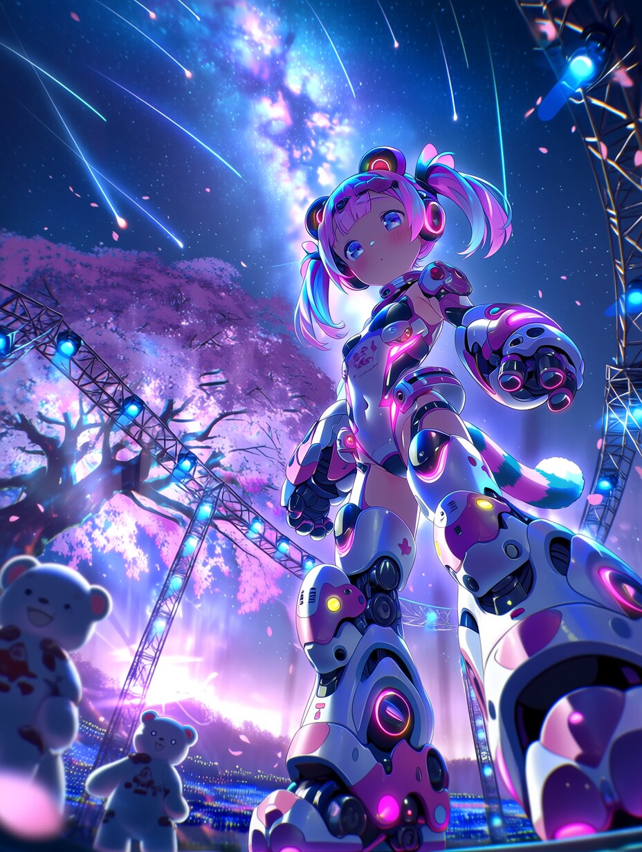 夜桜