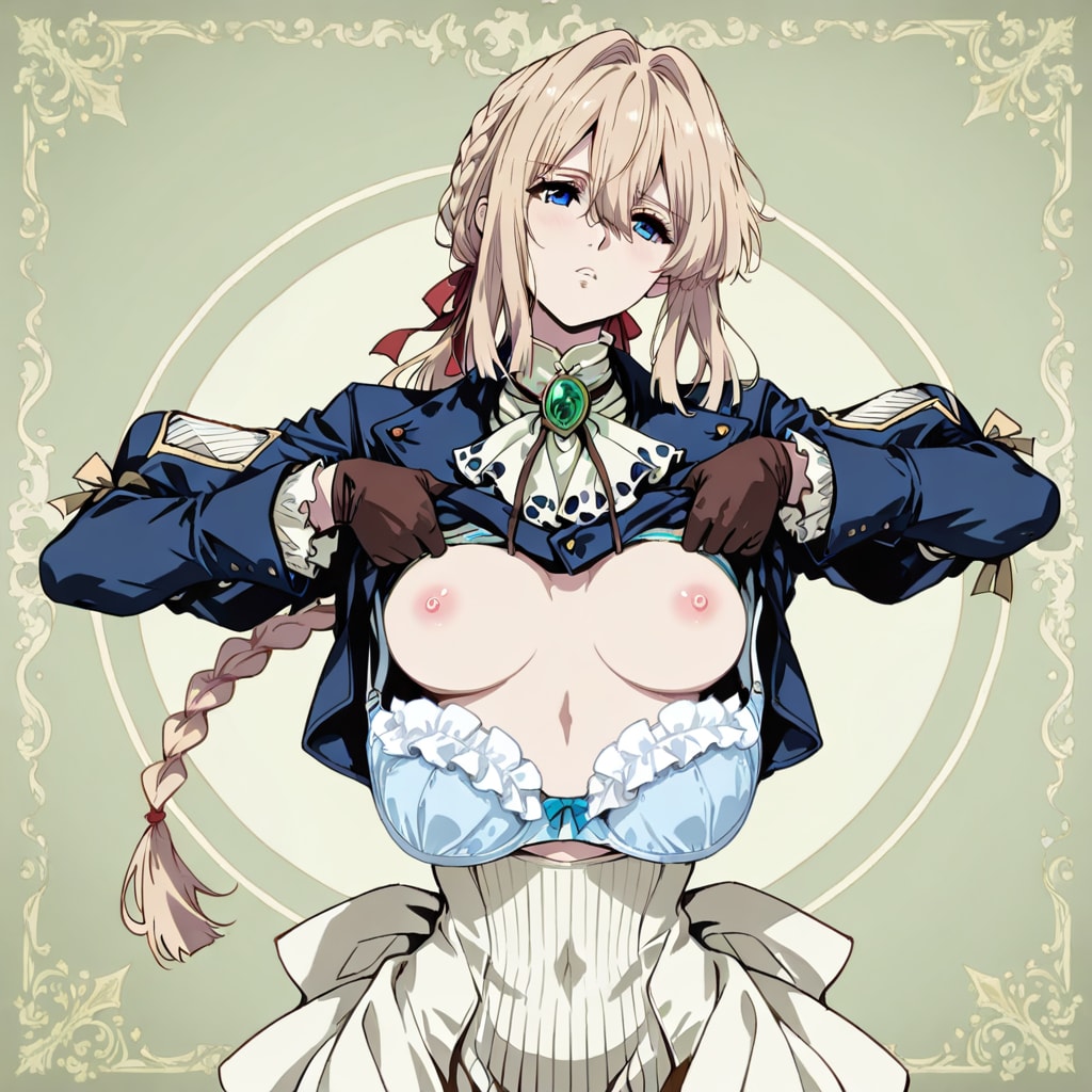 ヴァイオレット・エヴァーガーデンが遂におっぱいを見せた！！！