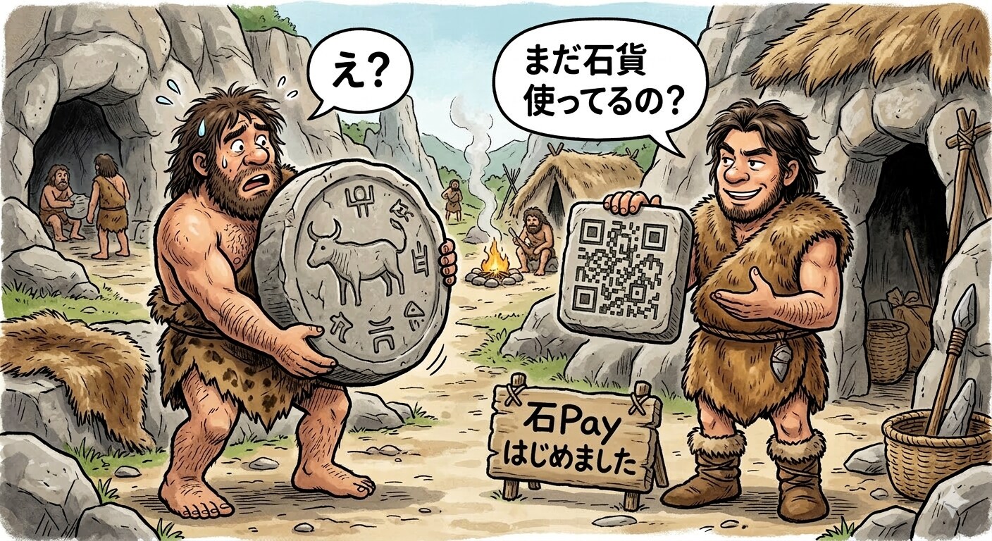 時代は原始（電子）マネー！