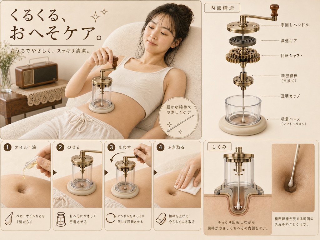 へそ掃除機