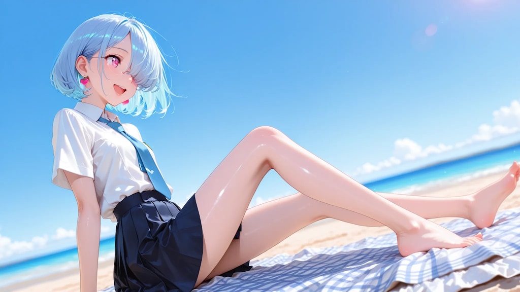 急に海に足入れたくなる衝動