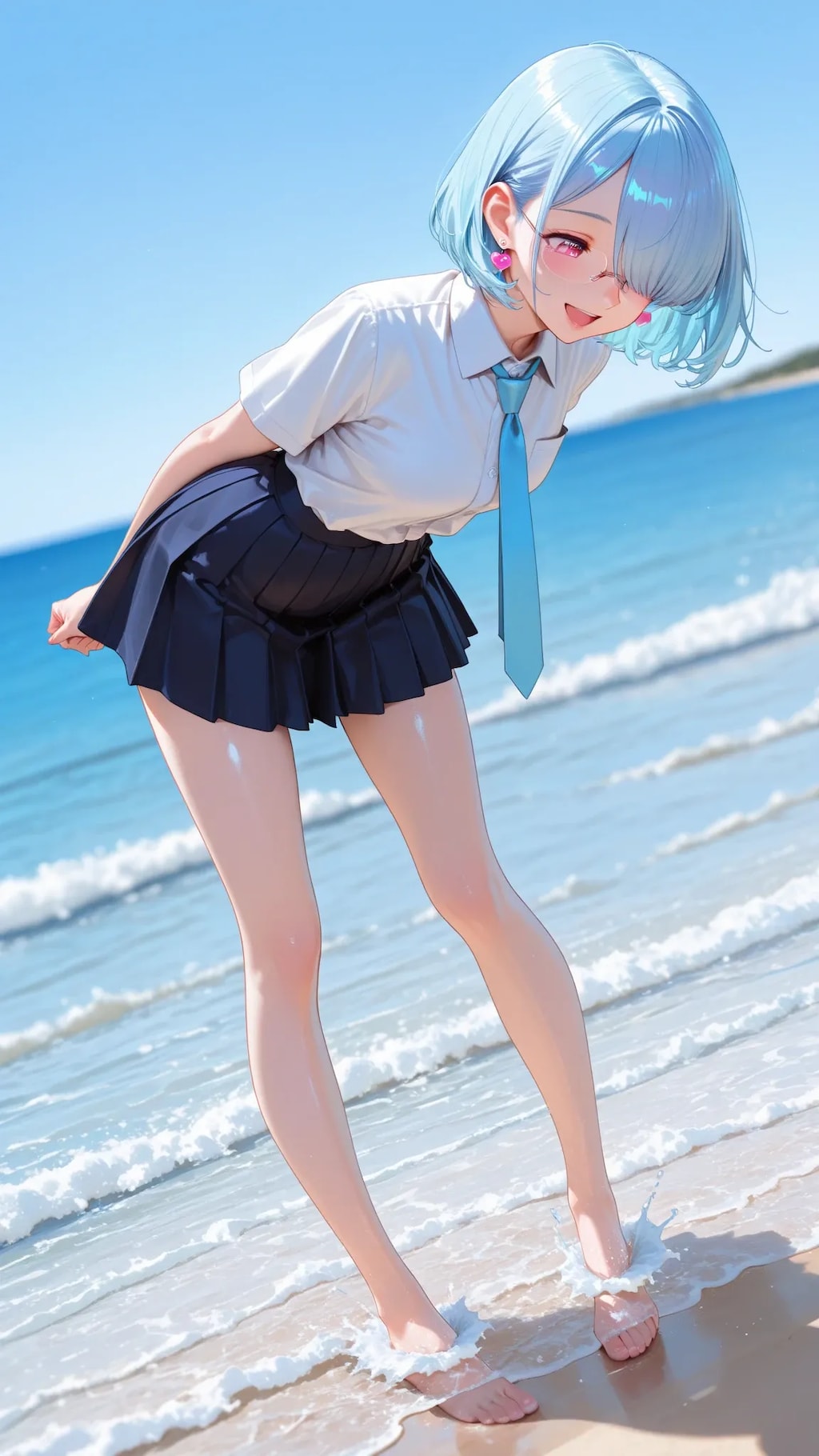 急に海に足入れたくなる衝動