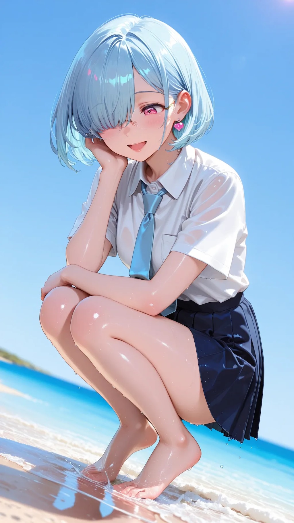 急に海に足入れたくなる衝動